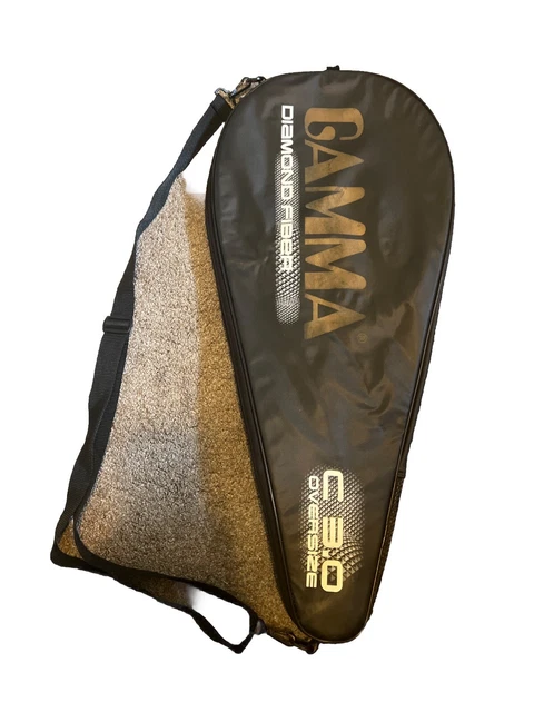 Raquette De Tennis Gamma Power Series Diamond Fiber M-5,5 - Taille Surdimensionnée, Grip 4 3/8, Occasion