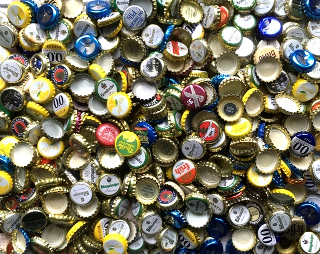 1 KG BUNTE Kronkorken Basteln Polterabend Hochzeit Geburtstag Party