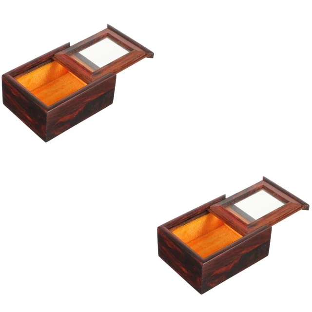 2x Jewelry Box Jewelry Case Small Jewelry Organizer