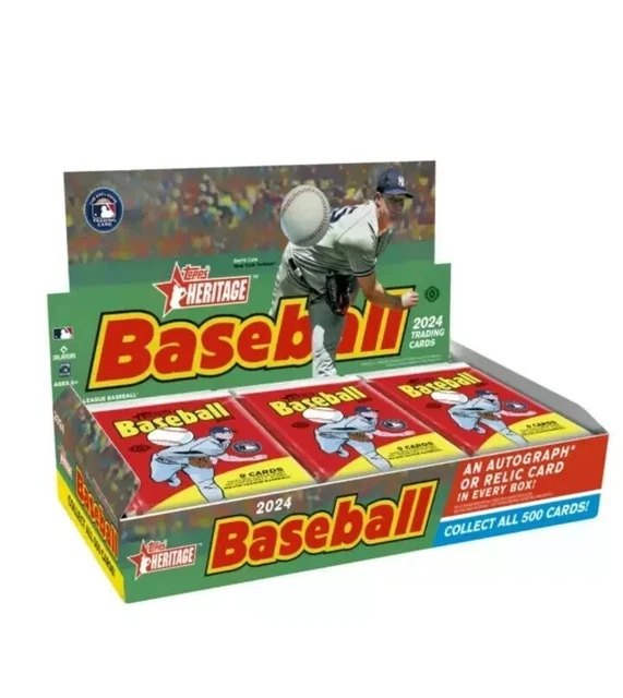 2024 TOPPS HERITAGE Baseball COMPLETE BASE SET 101500 In Hand No SPs