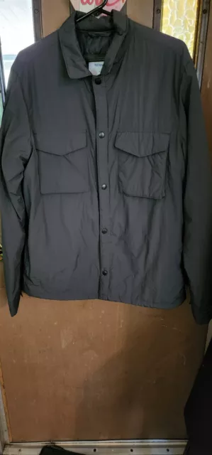 Mens Old Navy Nylon Dark Gray Coat Size M