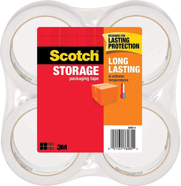 Long Lasting Storage Packaging Tape Designed Stays Sealed Weather Extremes NEW