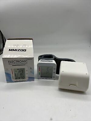 Monitor de presión arterial automático con pantalla LCD grande muñeca ajustable automático. M