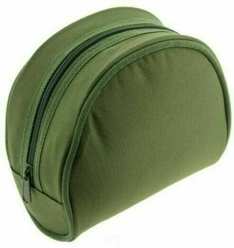 x2 NGT Carp Fishing Olive Green Padded Reel Case Medium Size Carp Coarse Pike x2