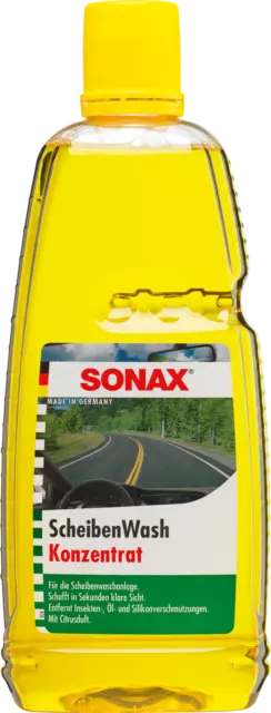 SONAX Scheibenwash Concentrato Con Citrusduft 1 Litro