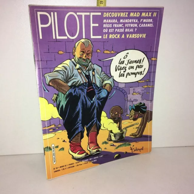 Revue BD PILOTE n° 94 - Mars 1982 - CABANES - ZZ-10304