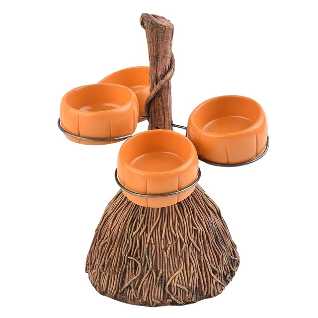 1 pieza Halloween Calabaza Snack Soporte, Cuenco de Caramelo Bandeja Desmontable Fiesta Nuevo
