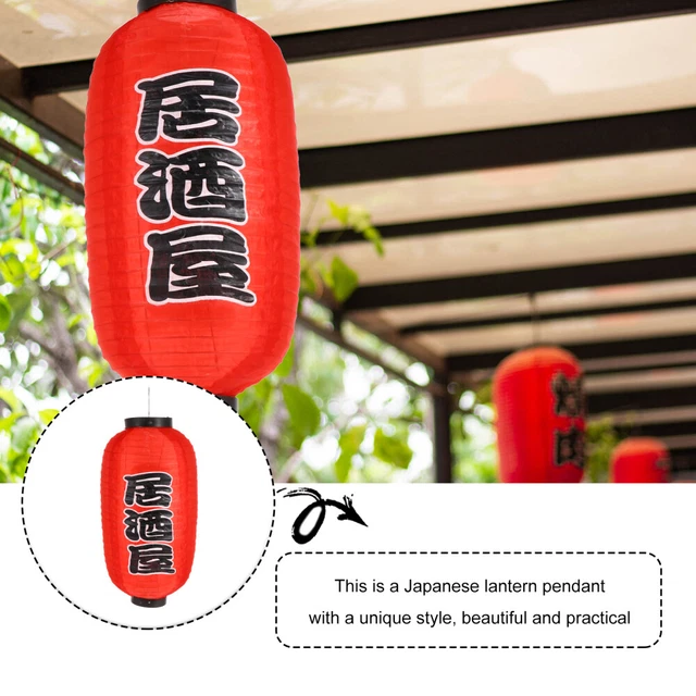 Sushi Restaurant Lantern Hanging Silk Lanterns Japanese-style