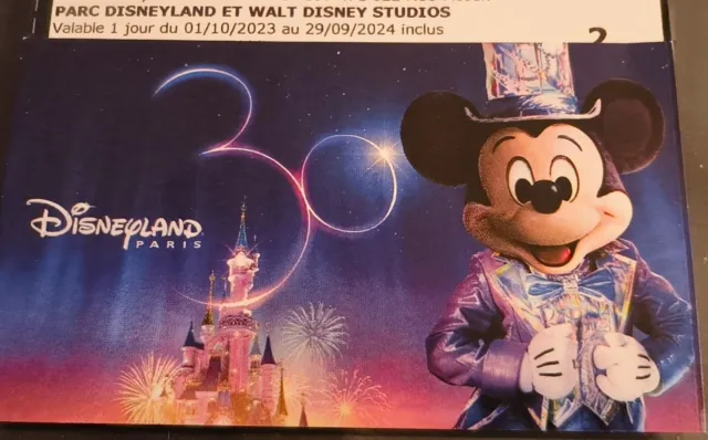 Disneyland Billet ECO valable jusqu' au 02 octobre 2024 - AZUR TOURS