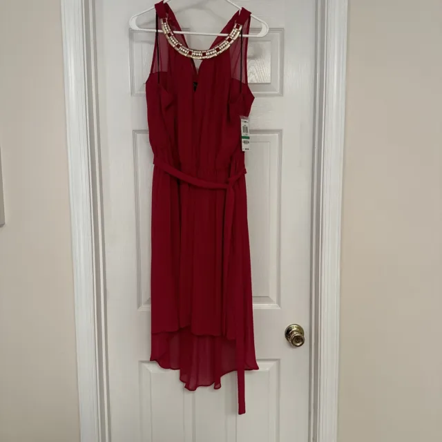 Thalia Sodi Dress large magenta