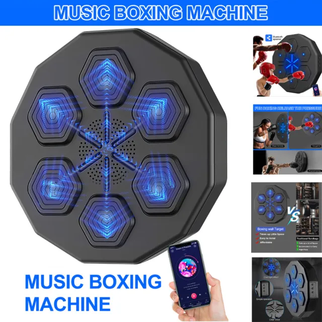 Bluetooth Music Boxing Machine  Wall Mounted Upgraded Electronic Training Box