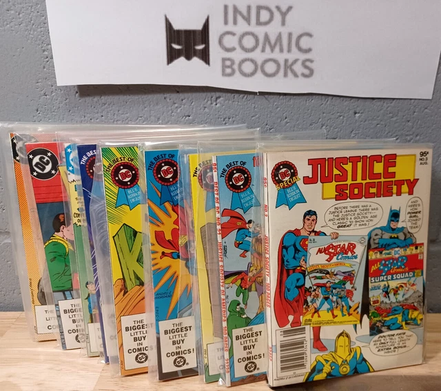 Lot Of 10 Best Of Dc 100 Page Digest Bronze Age Comics Near Mint - Never Read!