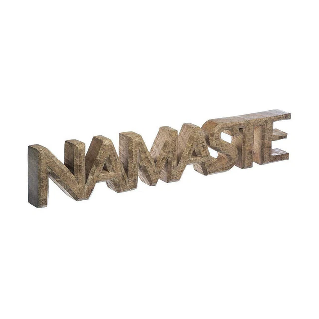 Figura Decorativa Atmosphera Namaste Madera de mango [54 x 3,5 x 10 cm]
