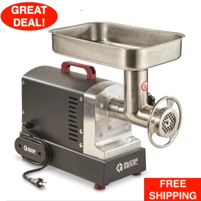 #12 Commercial Grade Electric Meat Grinder 0.75 hp Heavy Duty Food Kitchen Home