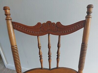 Hand Made Antique Sewing Rocker. Mid 1800's I think. Great Condition. 3
