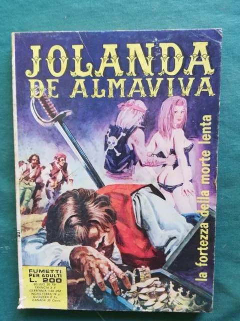 Jolanda De Almaviva N°48  1972 Ediz. Rg - Di Manara