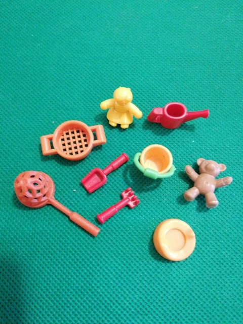 Gros Lot De Playmobil - Parc Pour Enfants Et Personnages (lot Indissociable)