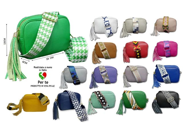 Tracolla per hotsell borsa colorata