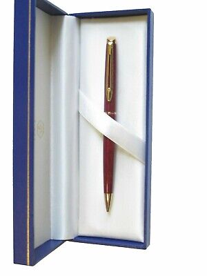 Waterman  Hemishere   Pencil Solid  Red & Gold  0.5  In Box *