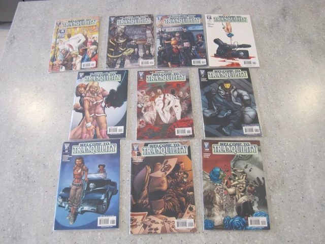 WildStorm Comics Welcome to Tranquility #1 2 3 4 5 6 7 8 9 10 Lot 10 FN/VF (C15)