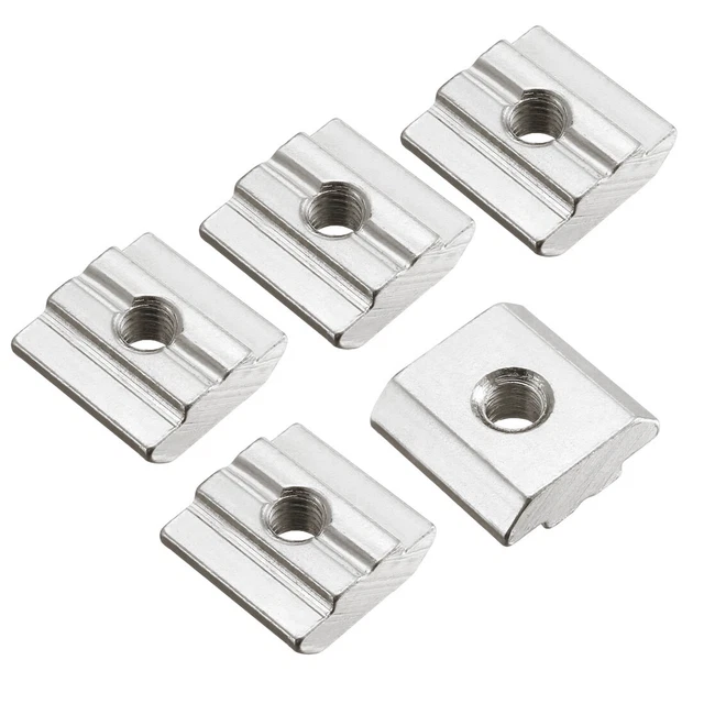 Faites glisser dans T-Écrou M5 fileté Pour 3030 face aluminium extrudé 20 Pcs