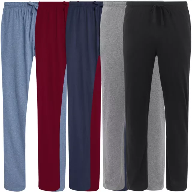 M&S Mens Lounge Pants Pyjama Nightwear Trousers Plain Nightwear Casual Bottoms