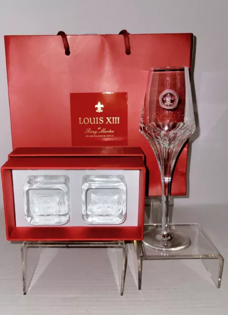 LOUIS XIII CHRISTOPHE PILLET Cognac GLASS+DICE Paperweights REMY MARTIN  Gift Set $416.48 - PicClick