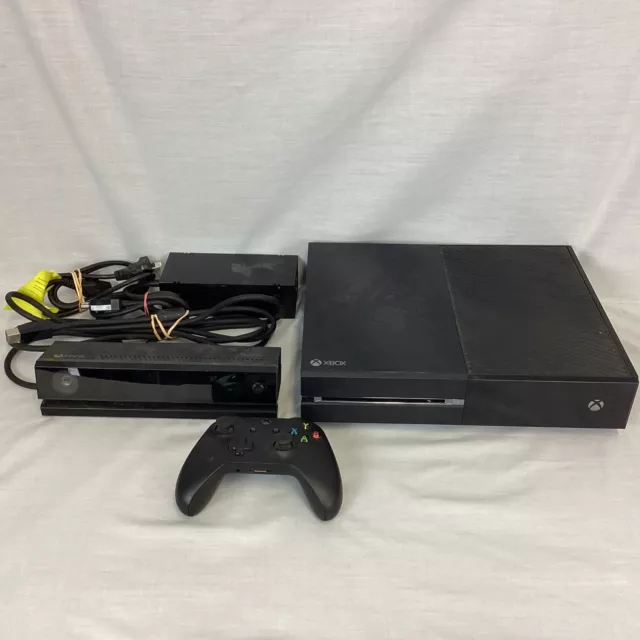 Xbox One Console w/Power Supply, Controller & Kinect *TESTED* (5D) MO#8761