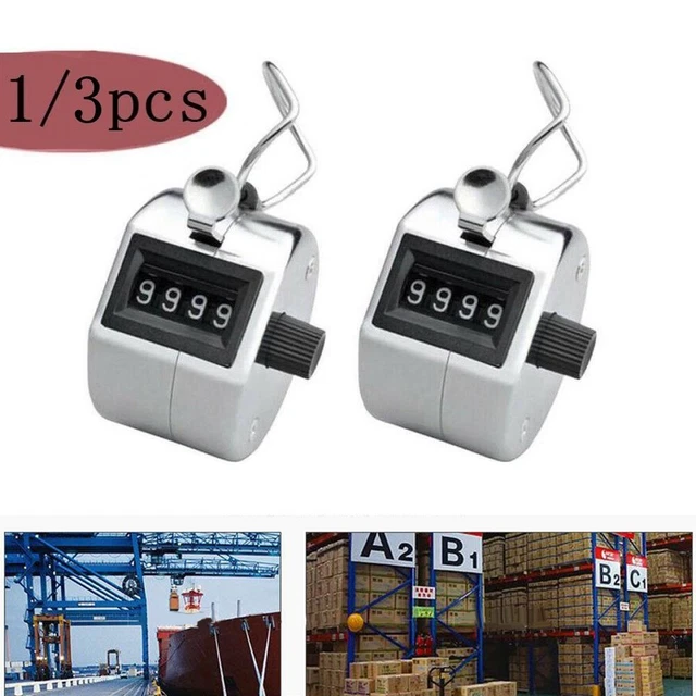 Contatore strumenti di laboratorio scuole per feste compatto leggero meccanico contatore quantità