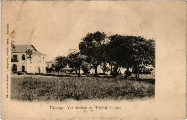 CPA AK Majunga - general view of the Military Hospital MADAGASCAR (1044552)