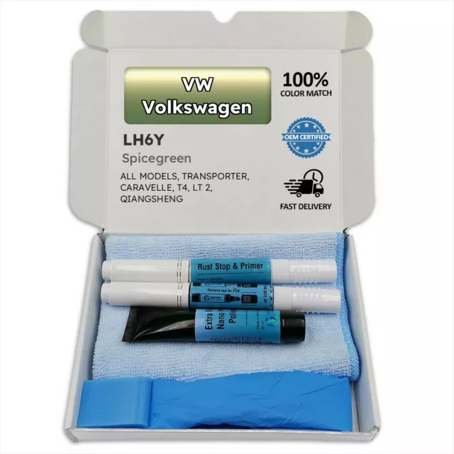 LH6Y SPICEGREEN Penna Verdi per VW VOLKSWAGEN TRANSPORTER CARAVELLE T4 LT