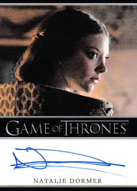 Game of Thrones Season 2 Natalie Dormer as Margaery Tyrell Auto Card