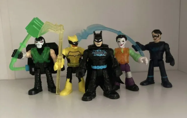 Bat-Tech Multipack 5 Figuren mit Zubehör von DC Super Friends Imaginext