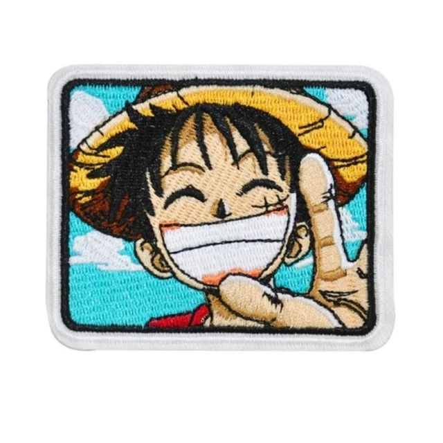 Patch Écusson Ninja Manga Brodé Thermocollant 8,5x7,5cm - Décoration Vêtement