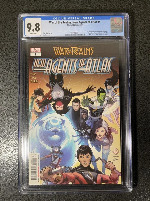 War of the Realms New Agents of Atlas 1 Cover A First Print CGC 9.8 4014150013