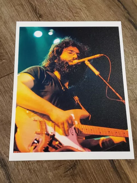 JERRY GARCIA Art Print Photo Rare 11" x 14" GRATEFUL DEAD Poster Vintage