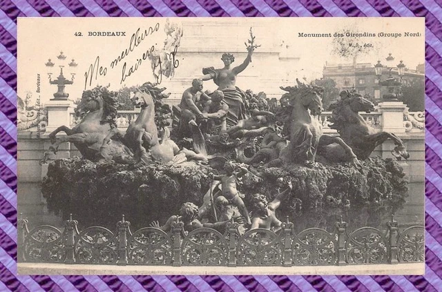 CPA 33 -bordeaux - Monument Of Girondins