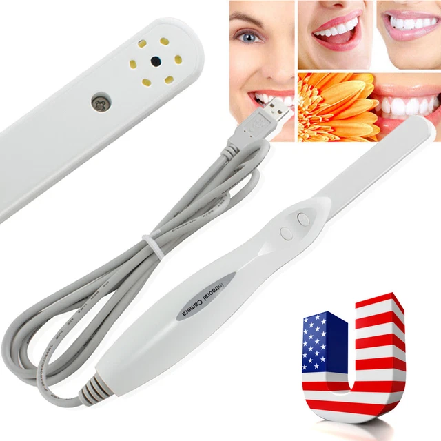 Dental Intraoral Intra Oral Camera CMOS CCD Dynamic 4 Mega Pixels USB 6 LED
