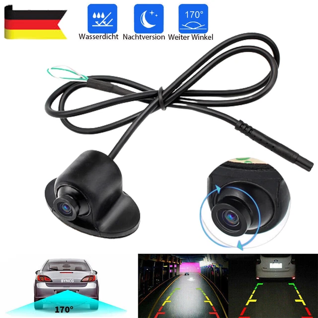 Kit retromarcia MONITOR SPECCHIETTO 7telecamera portatarga wireless senza fili