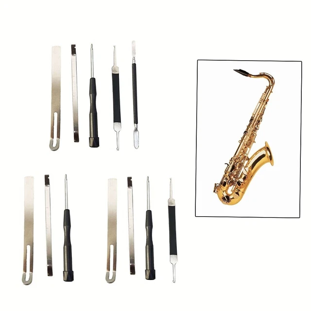 Kit De Réparation Pour Saxophone Alto - Essentiel Pour Débutants - Trousse Complète