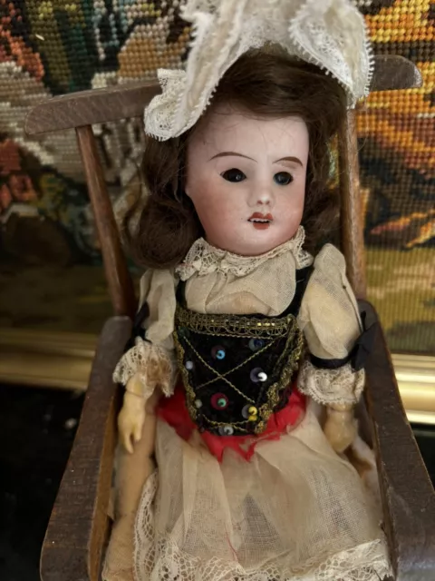 French  Bisque Head Doll made by Sfbj Paris France  301 Size 0 23 Cm9 Inch