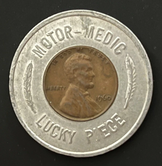 その他 Hold onto your lucky pennies. medicom VINTAGE 1960 MOTOR Medic Good Luck Charm Lucky Penny