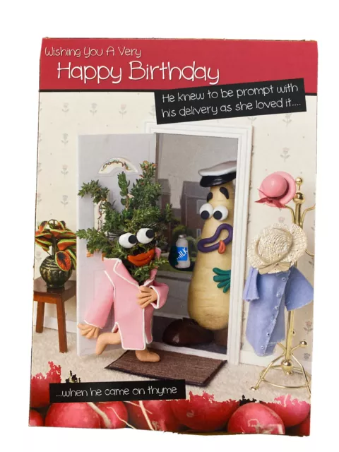 Happy Birthday Greeting Card- Humour - Funny- Comic
