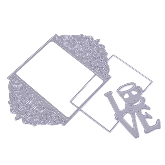 Love Greeting Metal Cutting Dies Stencils Scrapbook Album Embossing Craft rt