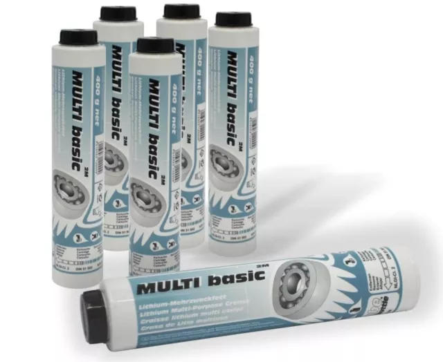 Lube-Shuttle Booster Pack Multi Basic 2M Mato Cartucho de Grasa, Fettpatrone