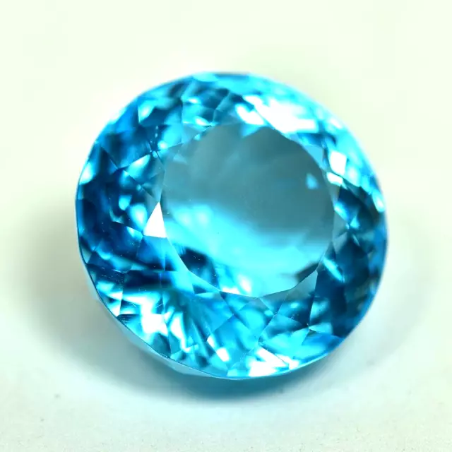75,50 ct aigue-marine bleuâtre naturelle certifiée pierre précieuse en vrac...
