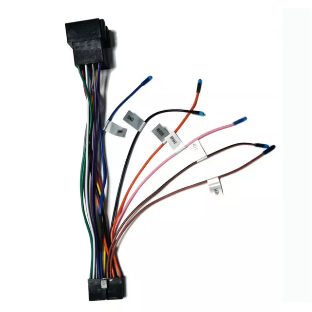 Car DVD Stereo Navigation Dash Kit 20 Pin ISO Wiring Harness Connector Adapter