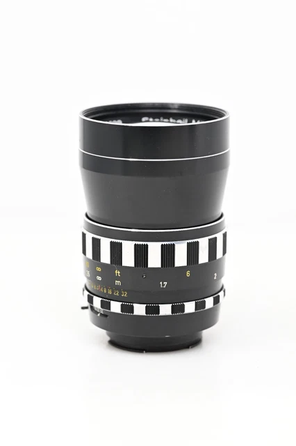 Objectif Steinheil München Tele-Quinar 200mm F/4.5 – Monture Exakta, Bon état