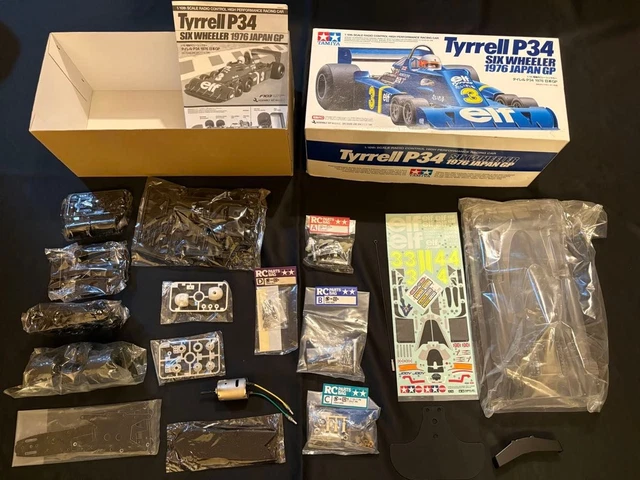 TAMIYA TYRRELL P34 1976 Japan GP 1/10 RC Car Six Wheeler Vintage £306. ...