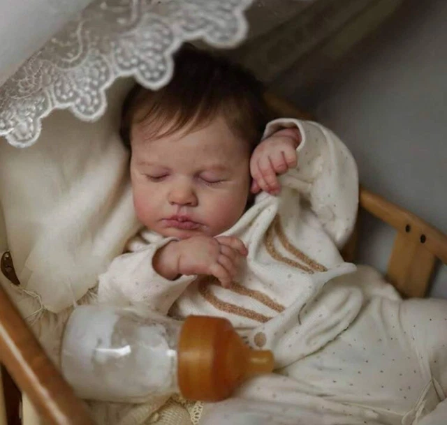 Reborn Baby Dolls 18 Pouces Fille Endormie Réaliste Bébé Nouveau-Né Reborn Baby Dolls 18 Pouces Fille Endormie Réaliste Bébé Nouveau-Né